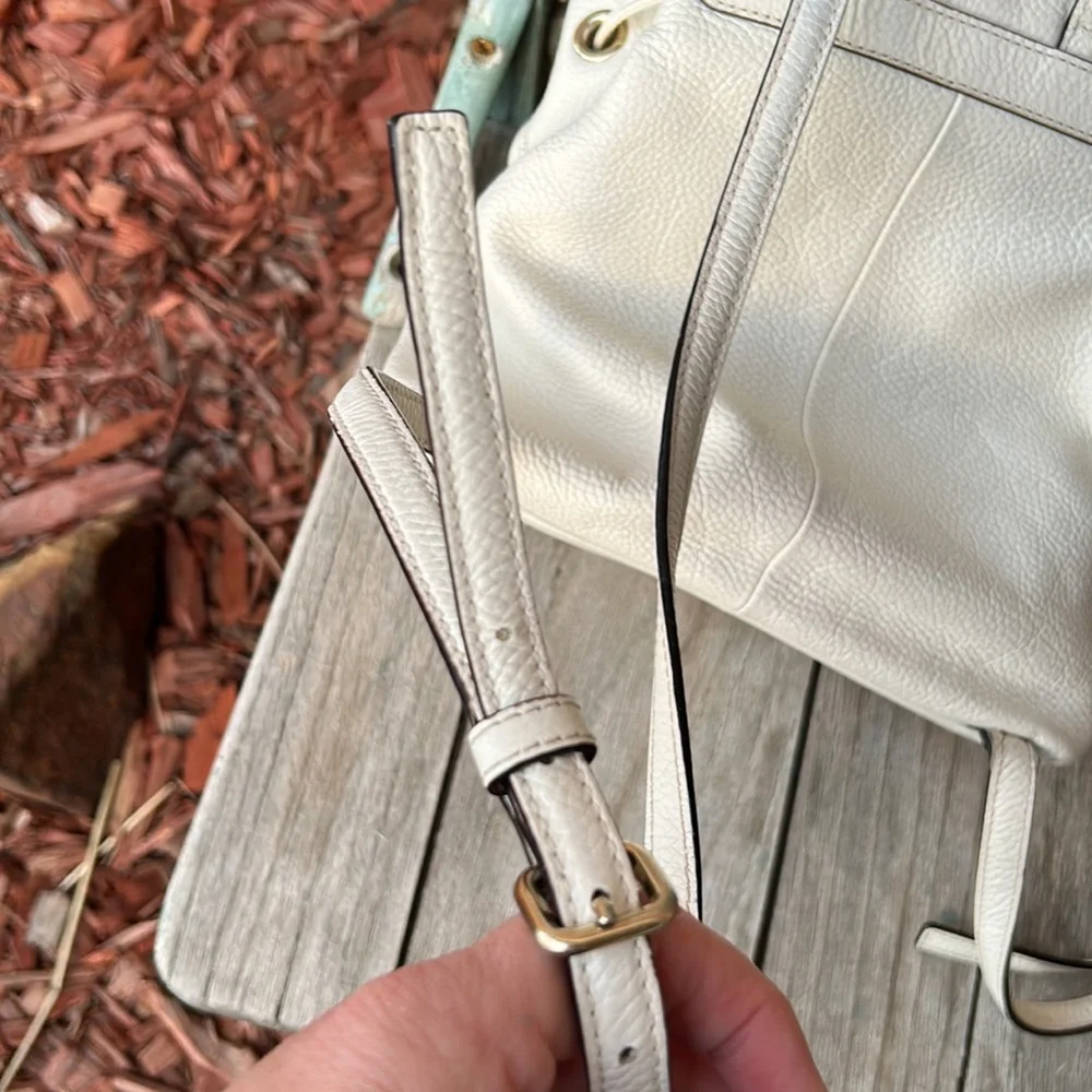 Kate Spade Cream Backpack with Drawstring Closure - Picture 7 of 16